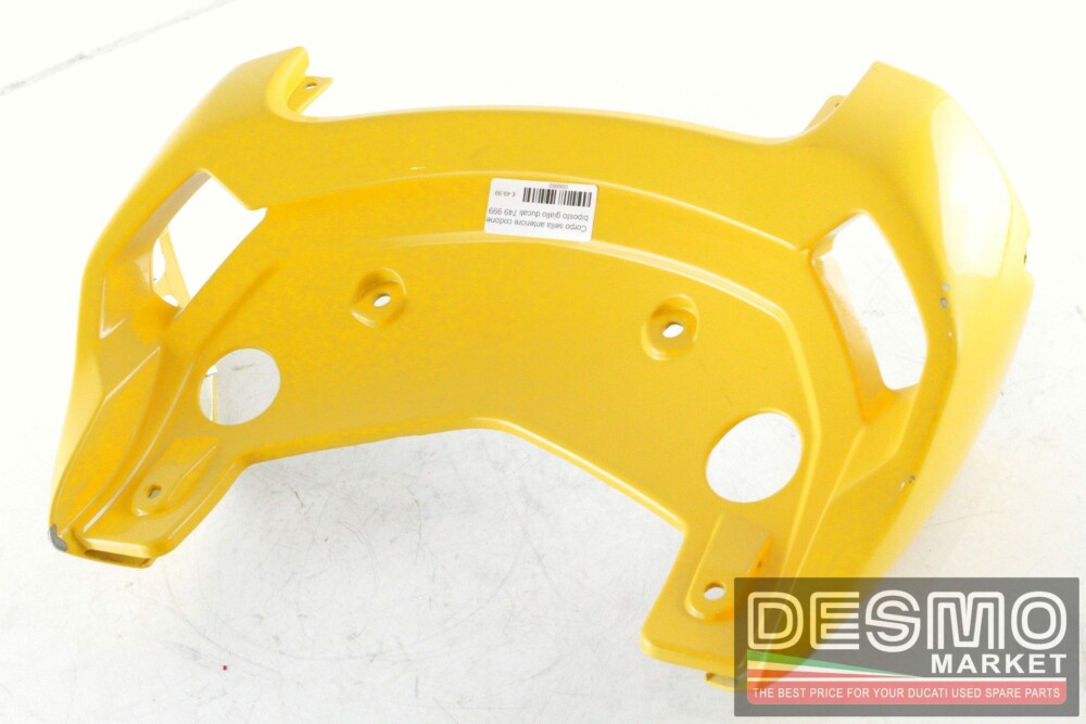 Corpo sella anteriore codone biposto giallo ducati 749 999