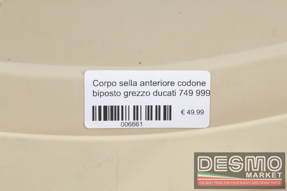 Corpo sella anteriore codone biposto grezzo ducati 749 999