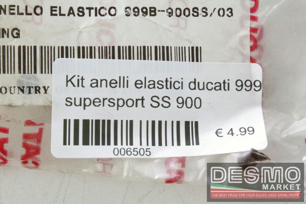 Kit anelli elastici ducati 999 supersport SS 900