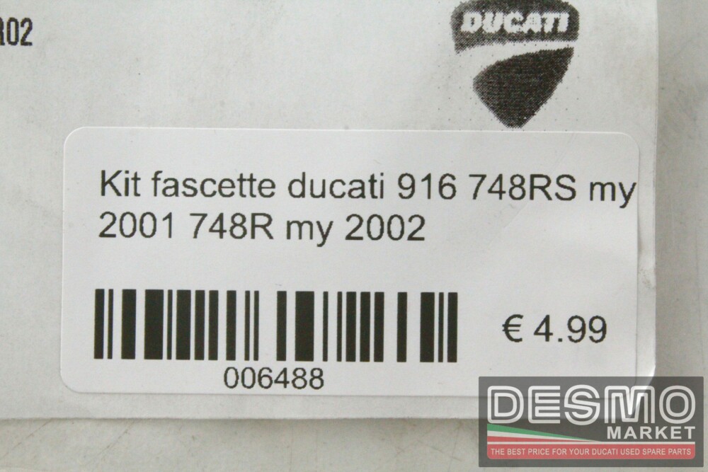 Kit fascette ducati 916 748RS my 2001 748R my 2002