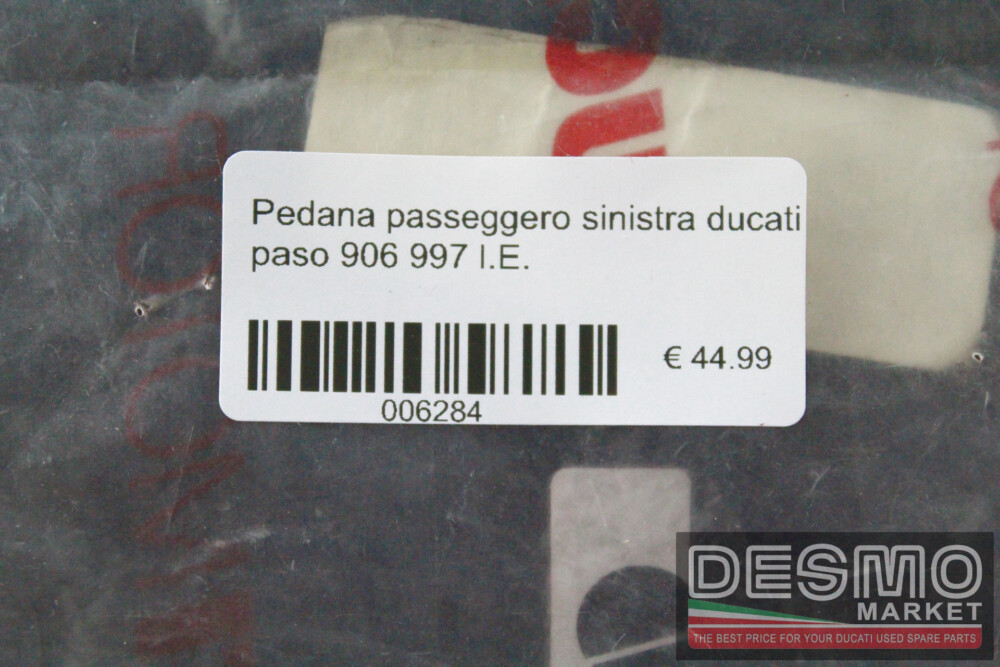 Pedana passeggero sinistra ducati paso 906 997 I.E.