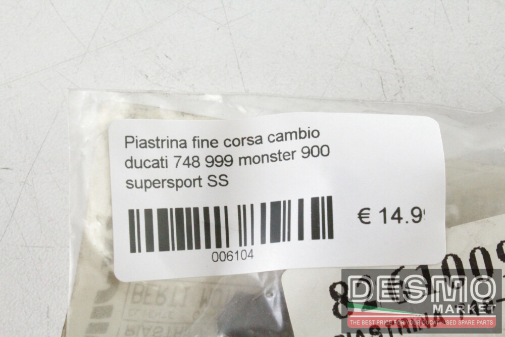 Piastrina fine corsa cambio ducati 748 999 monster 900 supersport SS