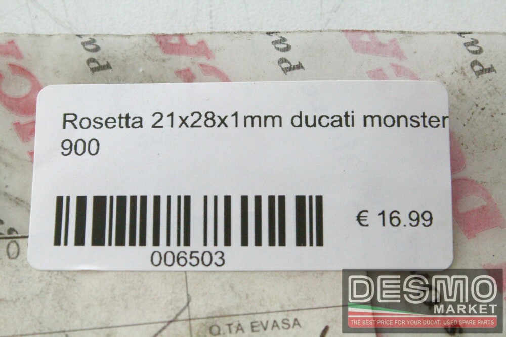 Rosetta 21x28x1 mm ducati monster 900
