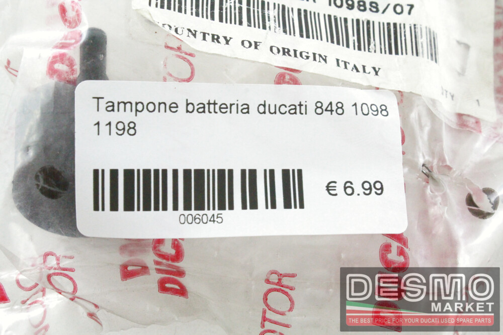 Tampone batteria ducati 848 1098 1198