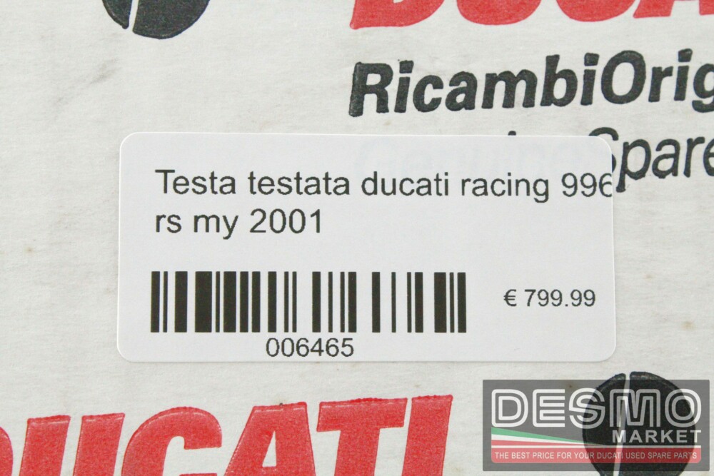 Testa testata ducati racing 996 rs my 2001