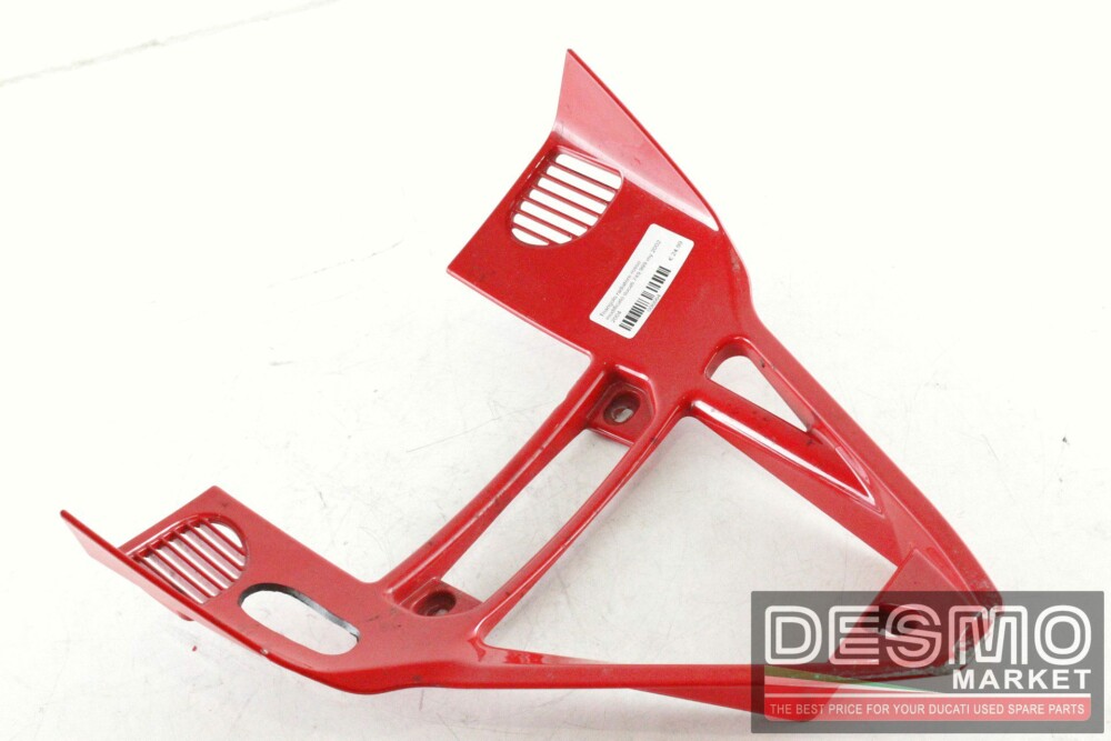 Triangolo radiatore rosso modificato ducati 749 999 my 2002 2004