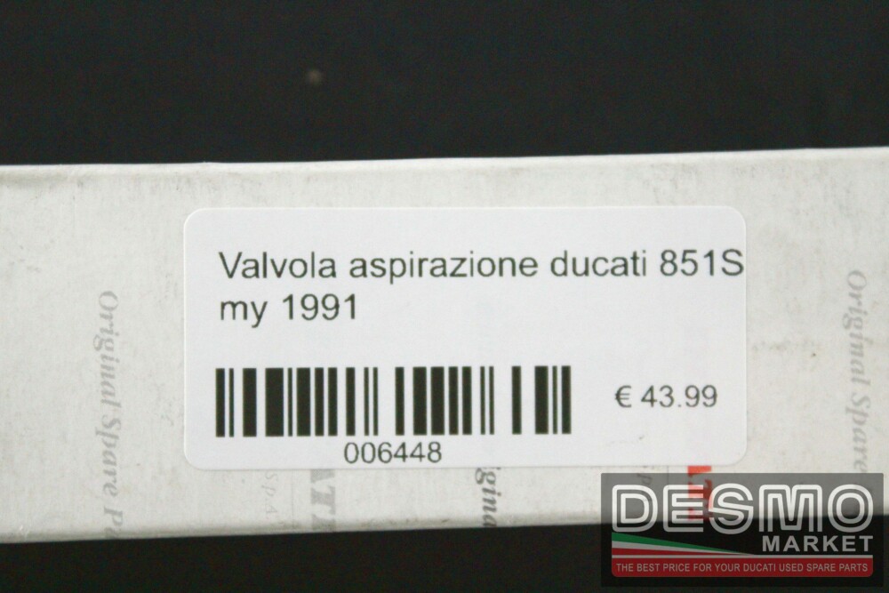 Valvola aspirazione ducati 851S 851 S my 1991