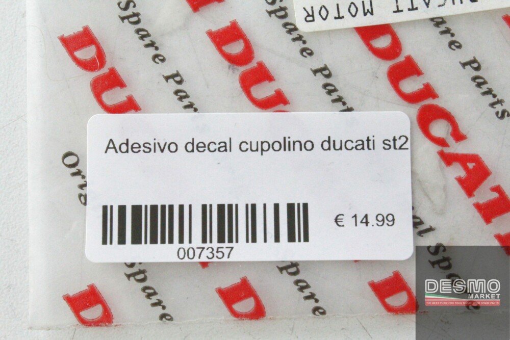 Adesivo decal cupolino ducati st2
