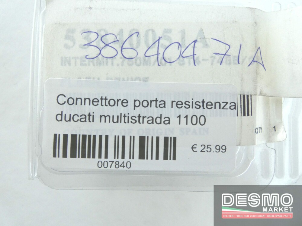 Connettore porta resistenza ducati multistrada 1100