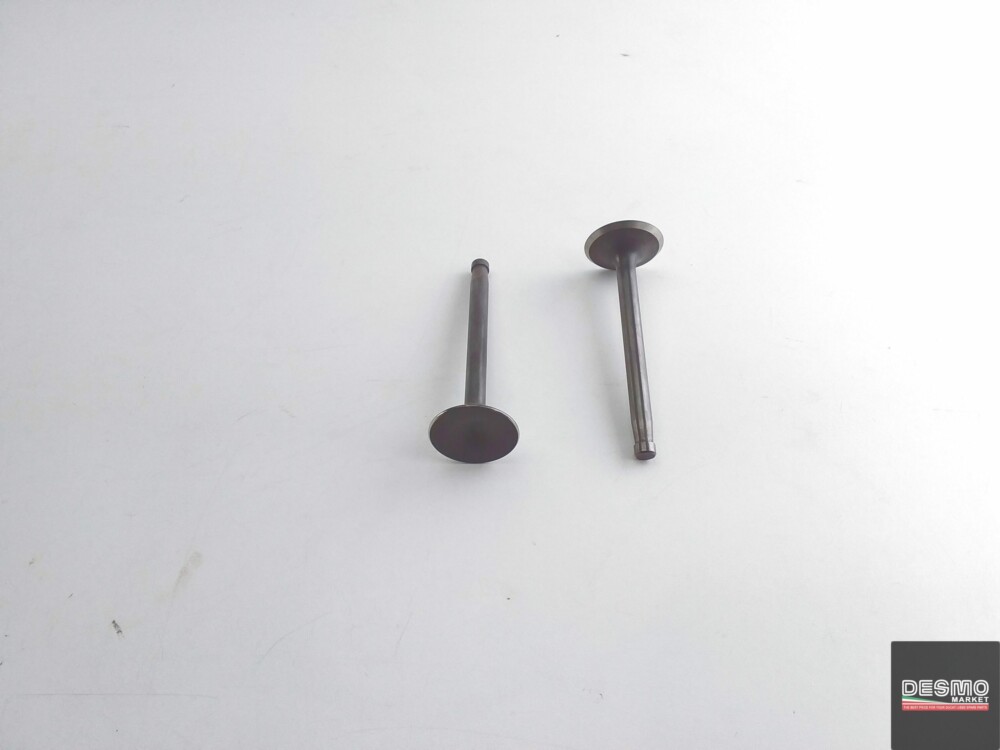 Coppia valvole scarico ducati 33mm 8mm