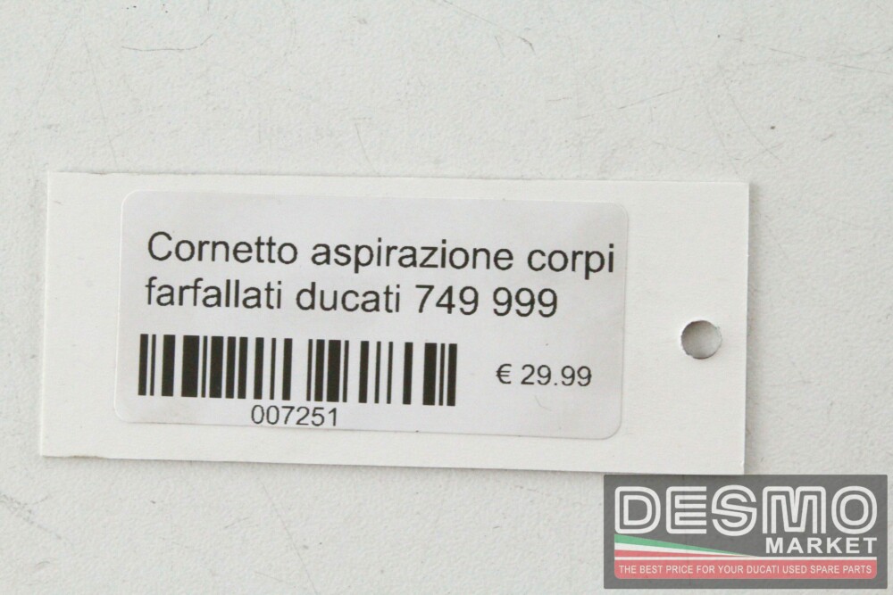 Cornetto aspirazione corpi farfallati ducati 749 999