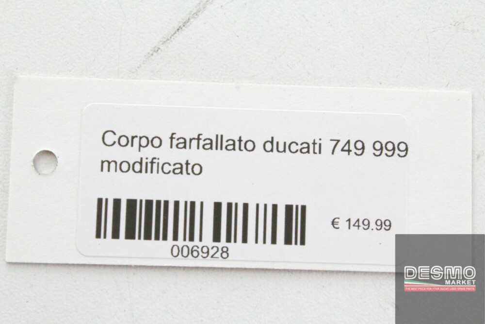 Corpo farfallato ducati 749 999