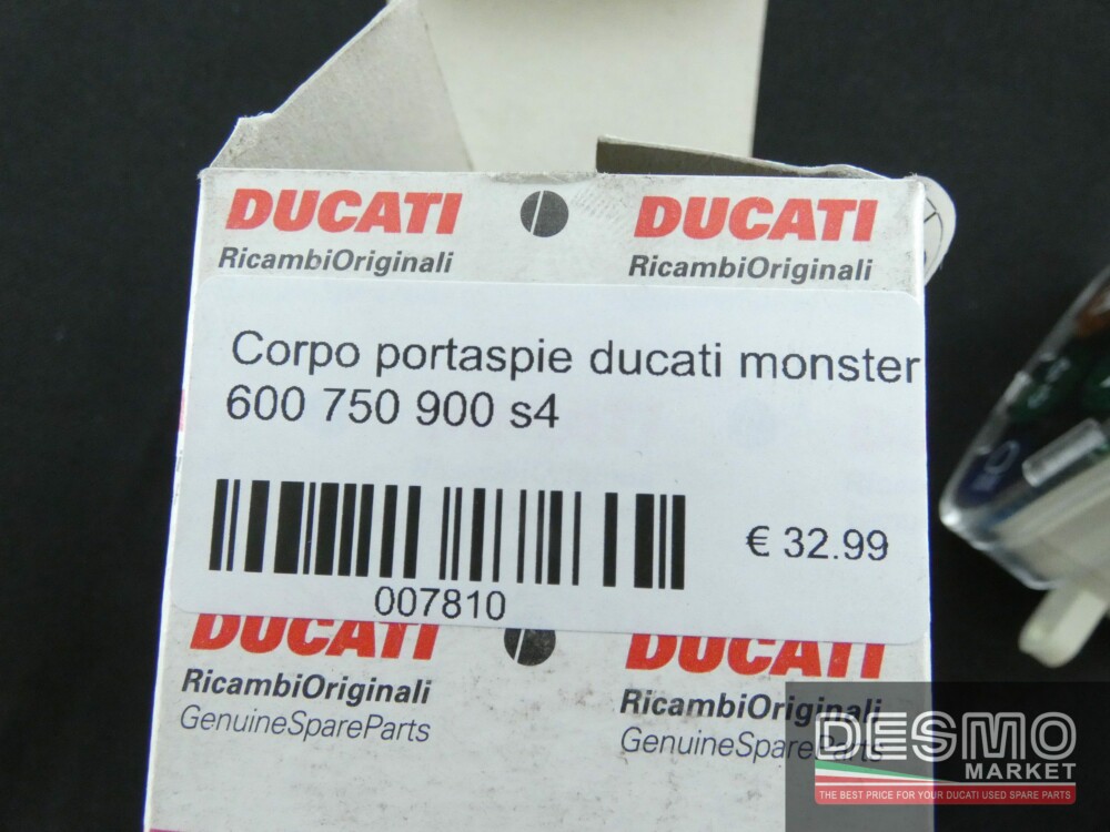 Corpo portaspie ducati monster 600 750 900 s4