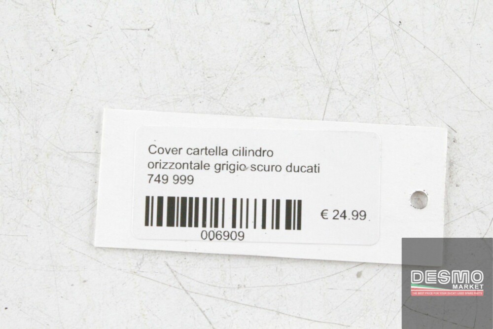 Cover cartella cilindro orizzontale grigio scuro ducati 749 999