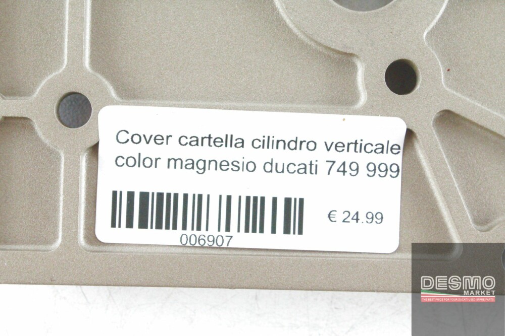 Cover cartella cilindro verticale color magnesio ducati 749 999