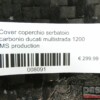 Carbon fuel tank cover ducati multistrada 1200 MS production - Image 7