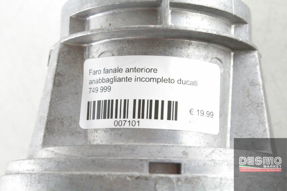 Faro fanale anteriore anabbagliante incompleto ducati 749 999