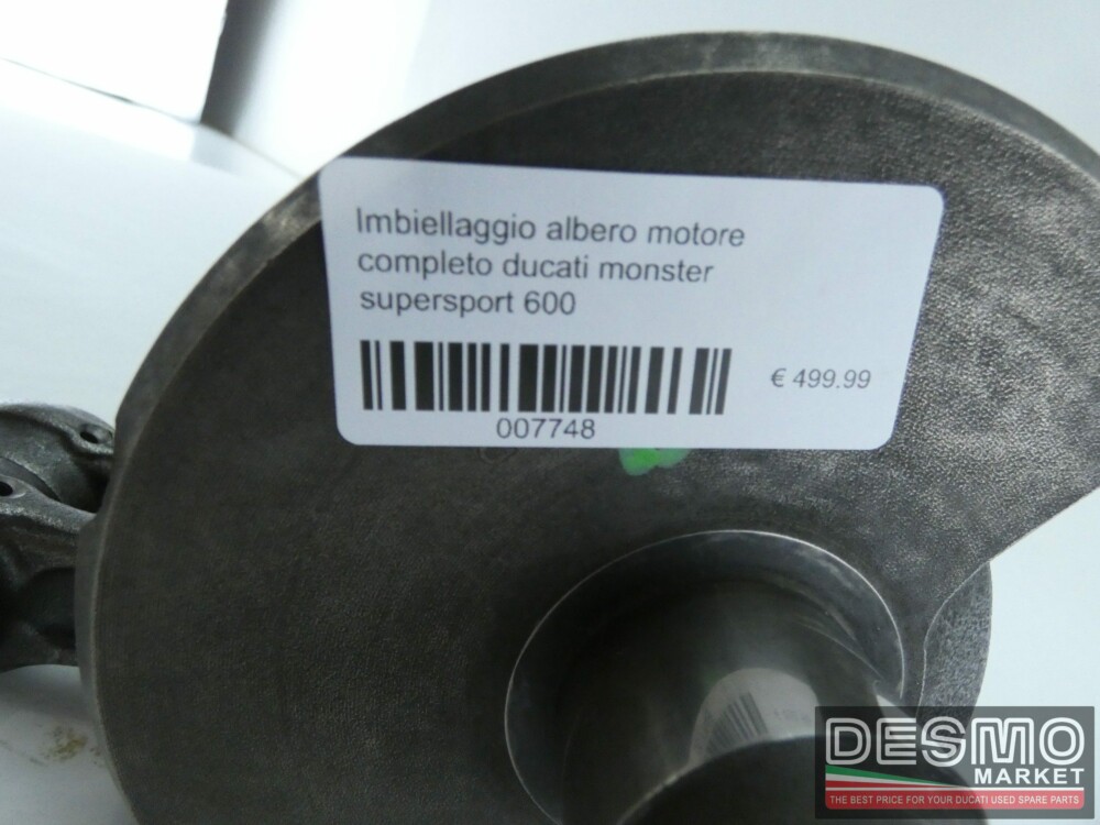 Crankshaft with connecting rods ducati monster 600 - Image 5