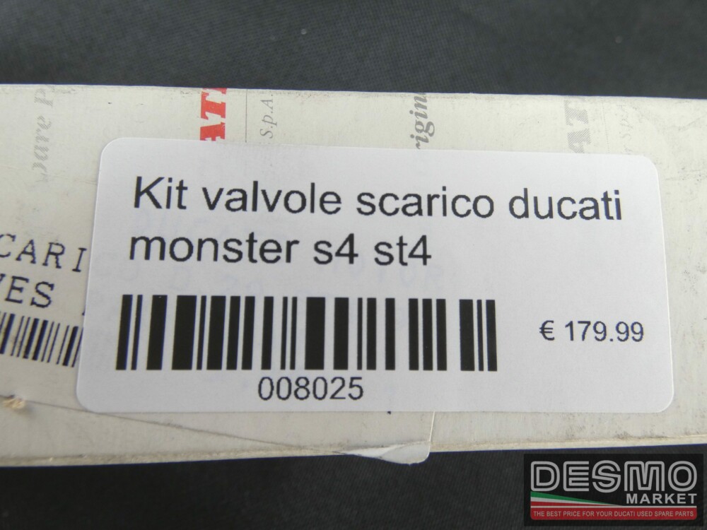 Kit valvole scarico ducati monster s4 st4