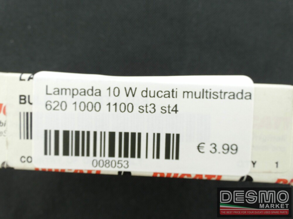 Lampada 10 W ducati multistrada 620 1000 1100 st3 st4