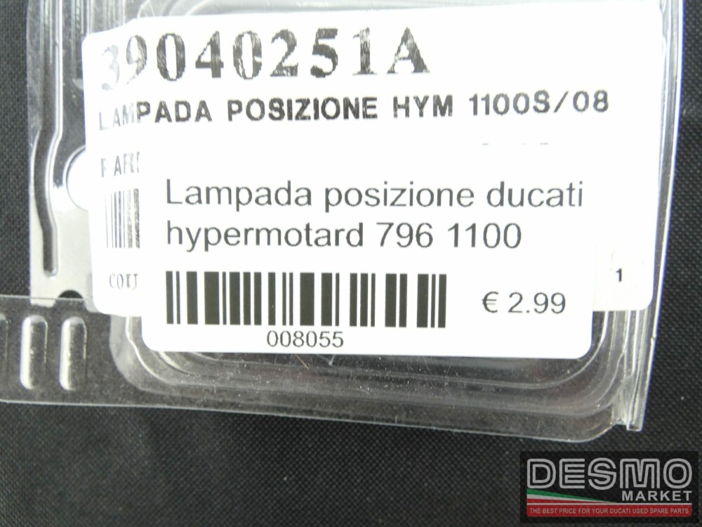 Lampada posizione ducati hypermotard 796 1100