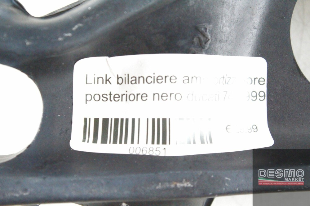 Link bilanciere ammortizzatore posteriore nero ducati 749 999