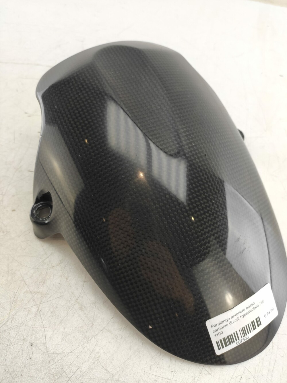 Parafango anteriore basso carbonio ducati hypermotard 796 1100