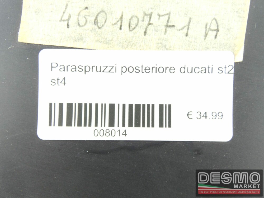 Paraspruzzi posteriore ducati st2 st4