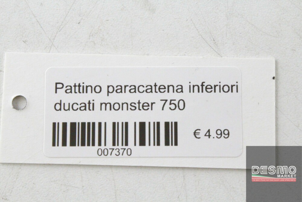 Pattino paracatena inferiori ducati monster 750