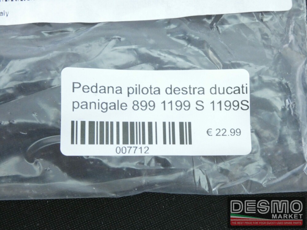 Pedana pilota destra ducati panigale 899 1199 S 1199S