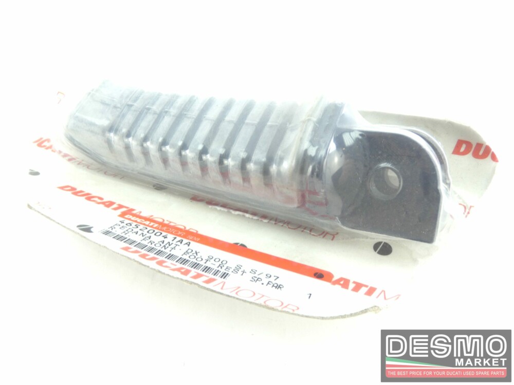 Black right side rider footpeg ducati supersport SS 900 my 1997 - Image 2