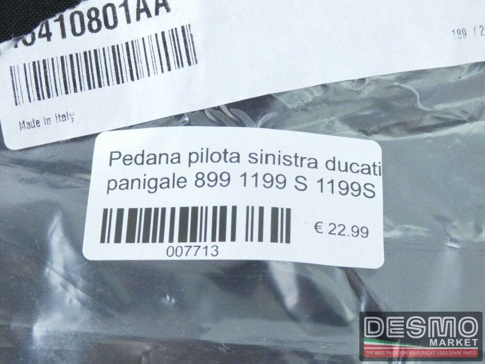 Pedana pilota sinistra ducati panigale 899 1199 S 1199S