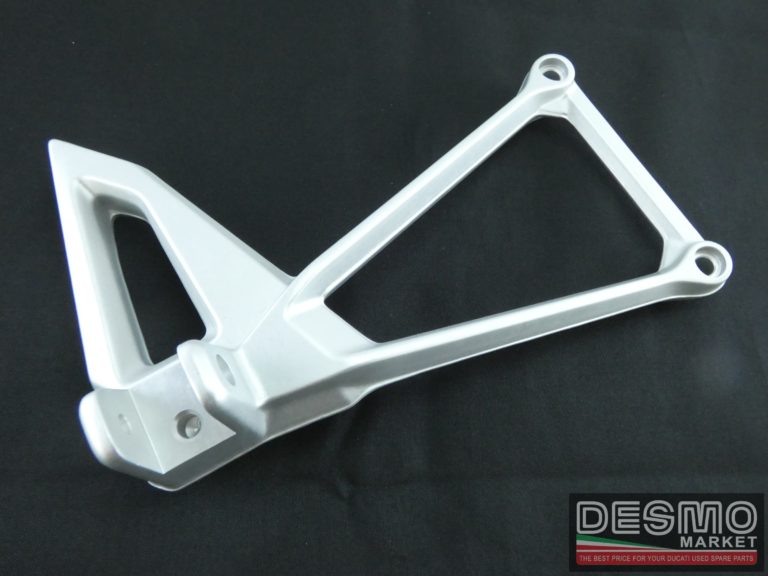 Piastra porta pedana grigia passeggero destra ducati multistrada 1200