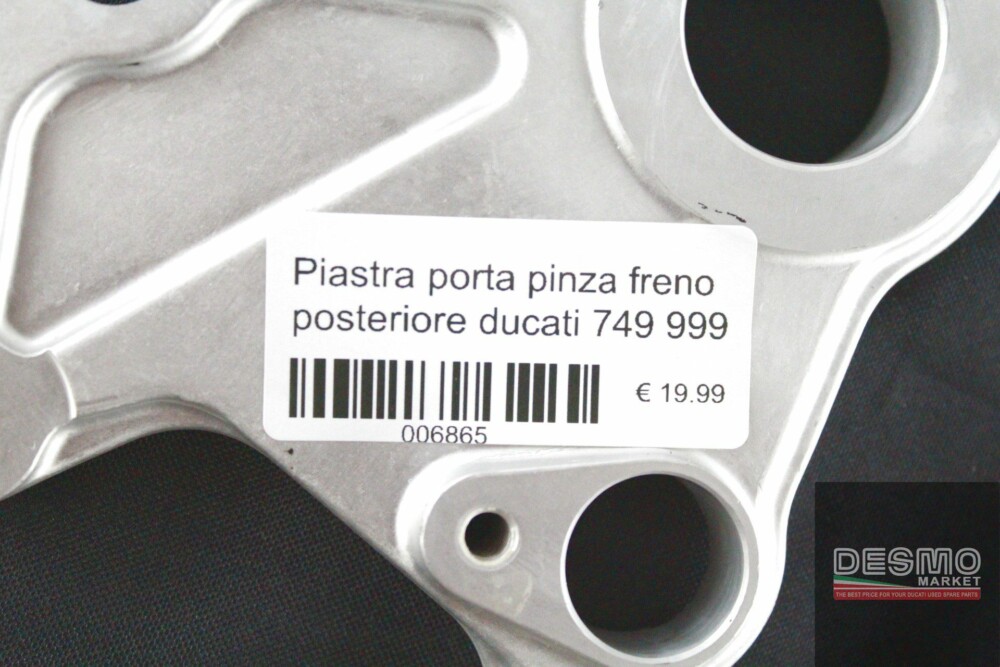 Piastra porta pinza freno posteriore ducati 749 999