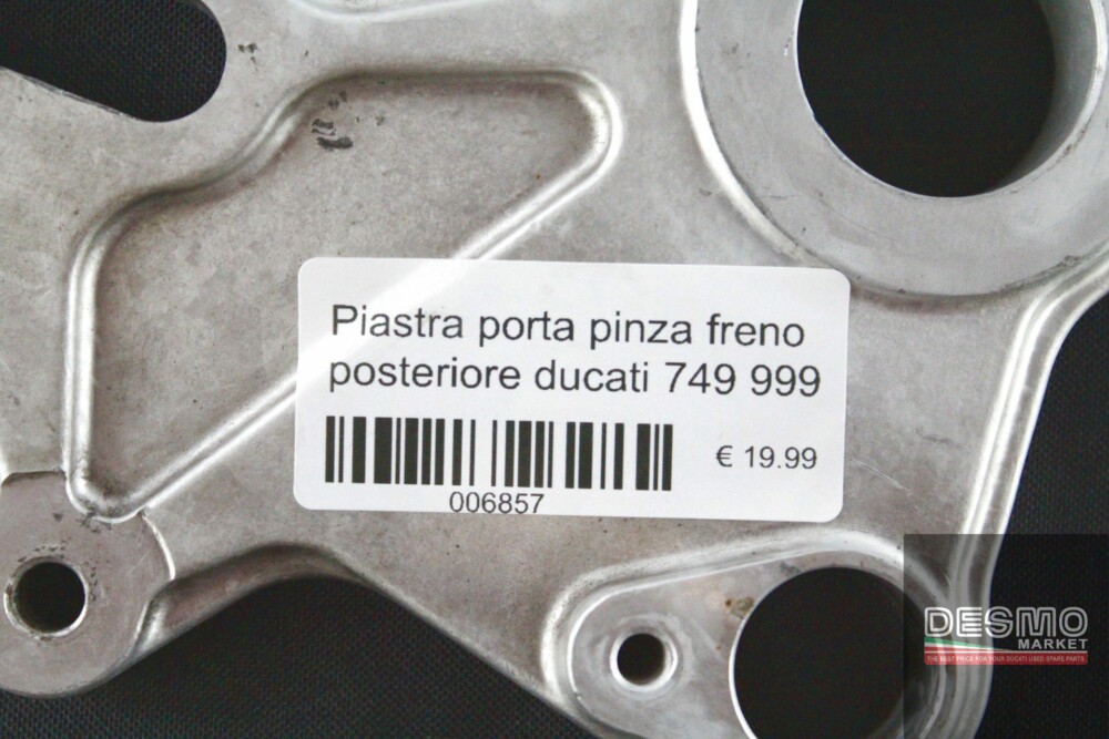 Piastra porta pinza freno posteriore ducati 749 999