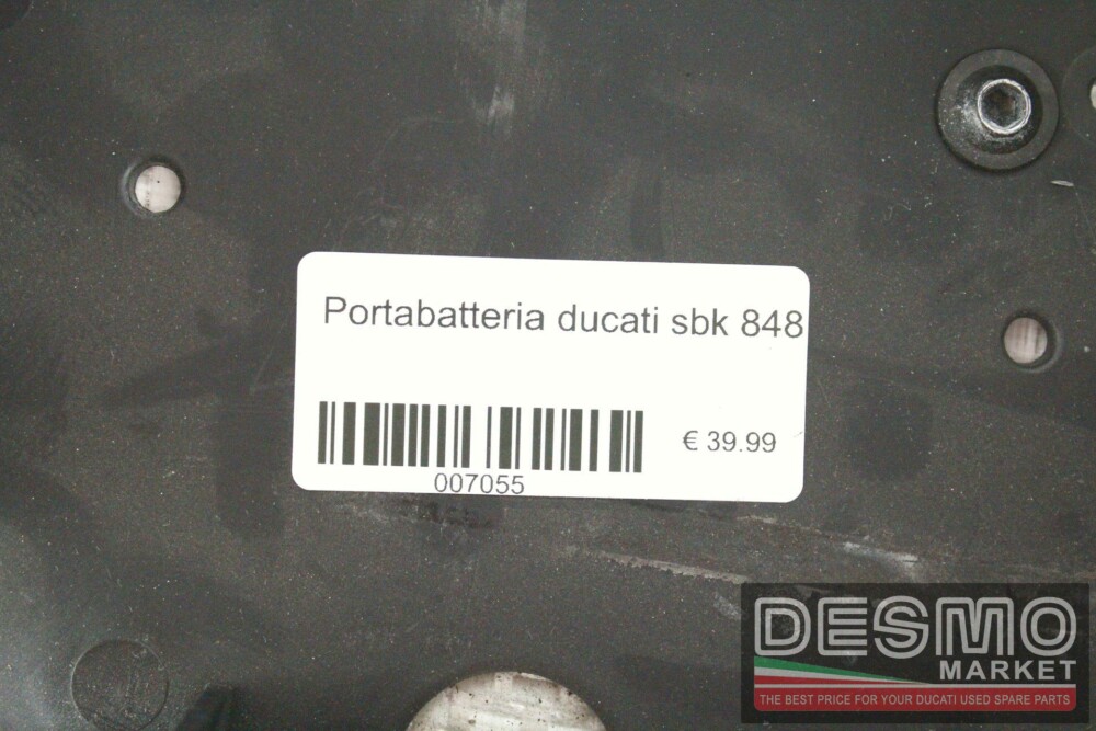 Porta batteria staffa ducati sbk 848