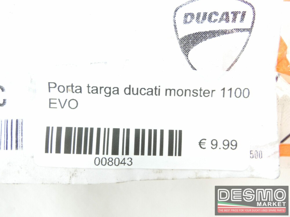 Porta targa ducati monster 1100 EVO
