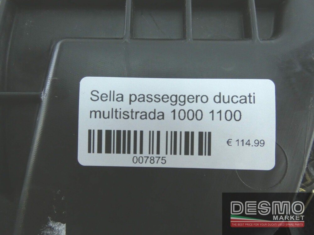 Sella passeggero ducati multistrada 1000 1100