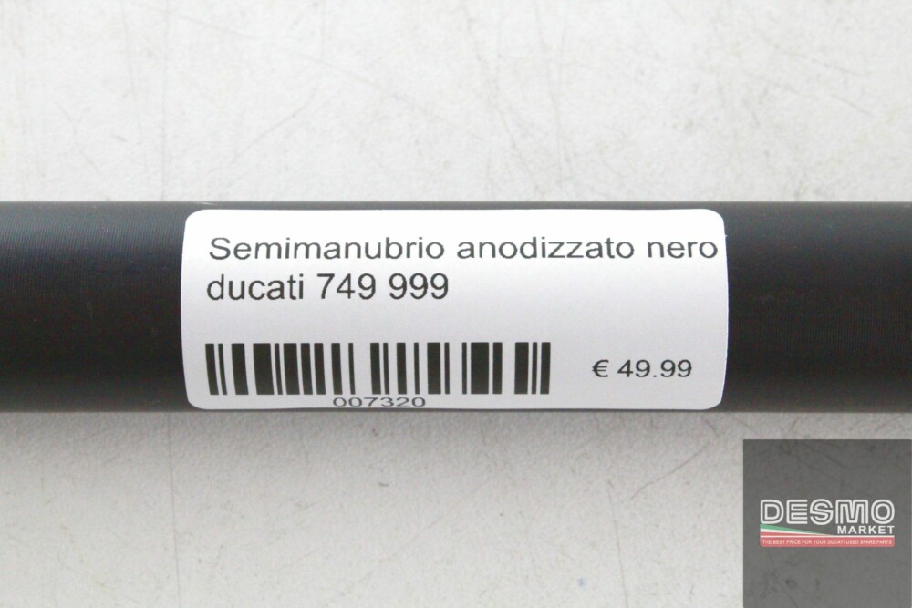 Semi manubrio destro anodizzato nero ducati 749 999