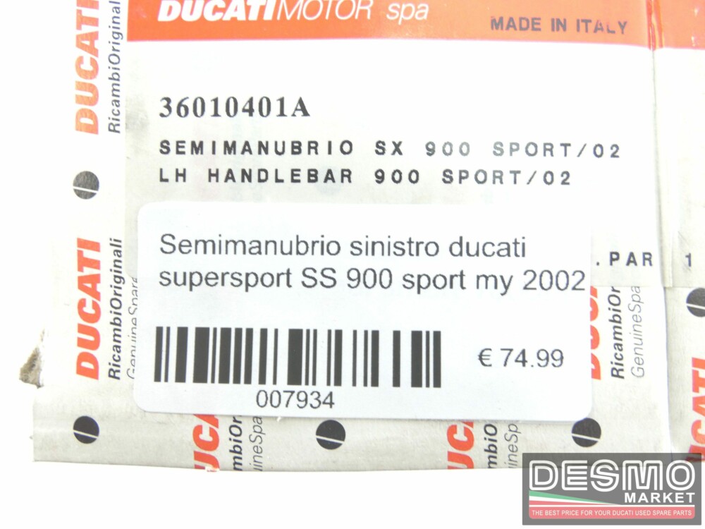 Semimanubrio sinistro ducati supersport SS 900 sport my 2002