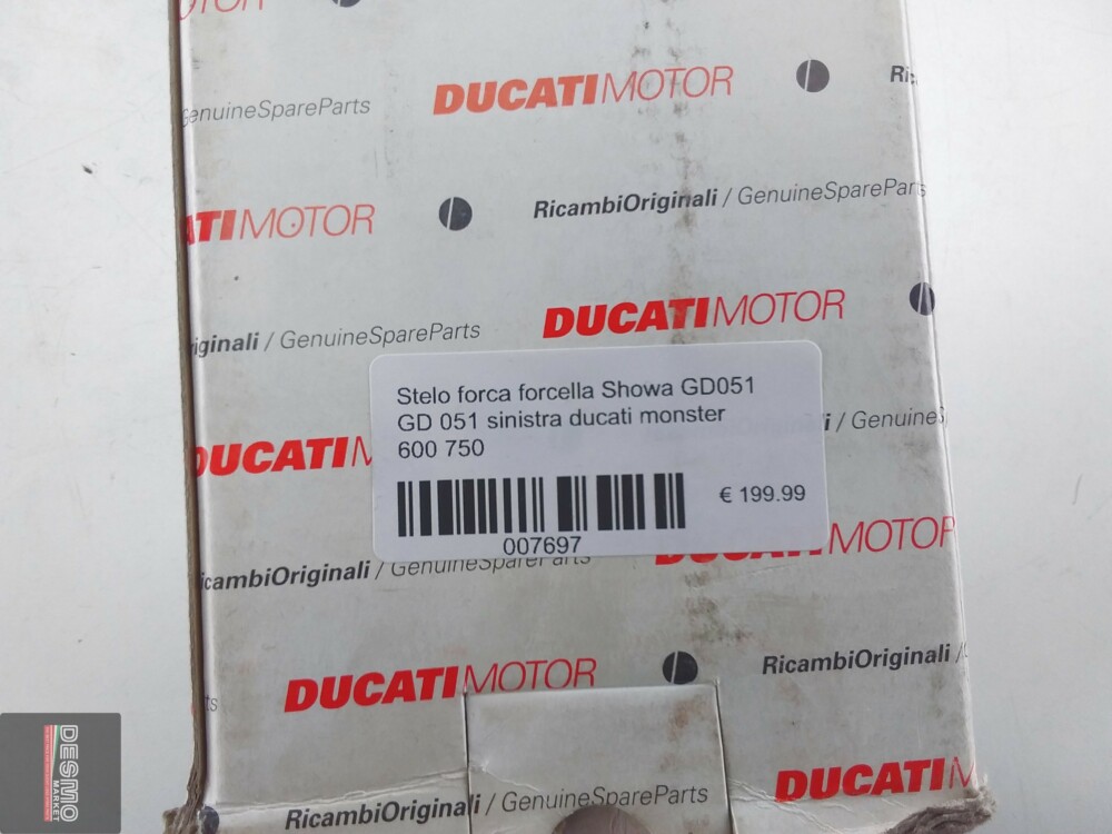 Showa left side fork stem GD051 GD 051 ducati monster 600 750 - Image 4