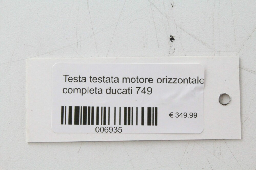 Testa testata motore orizzontale completa ducati 749