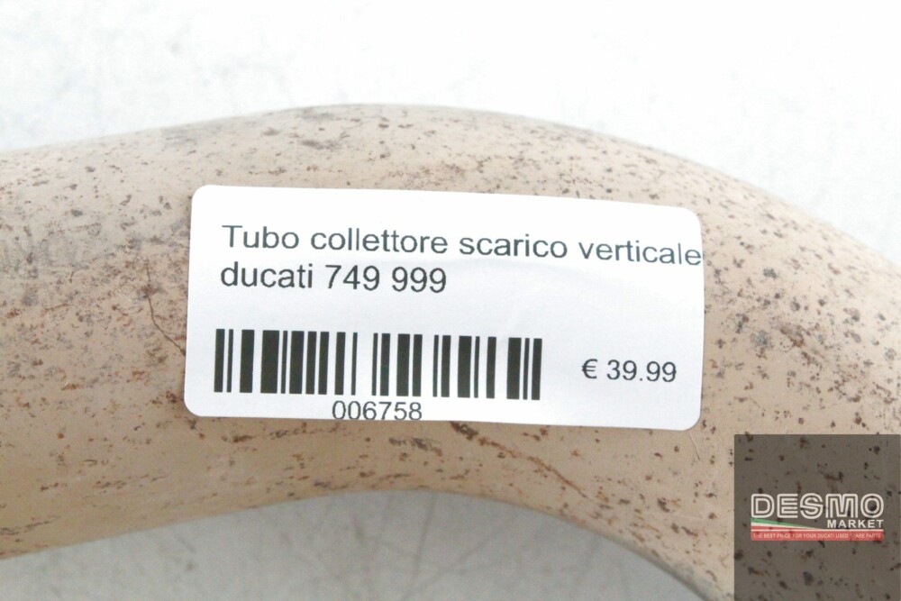 Tubo collettore scarico verticale ducati 749 999