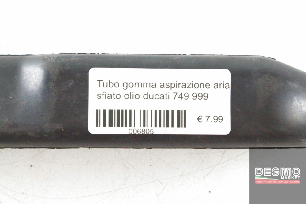 Tubo gomma aspirazione aria sfiato olio ducati 749 999