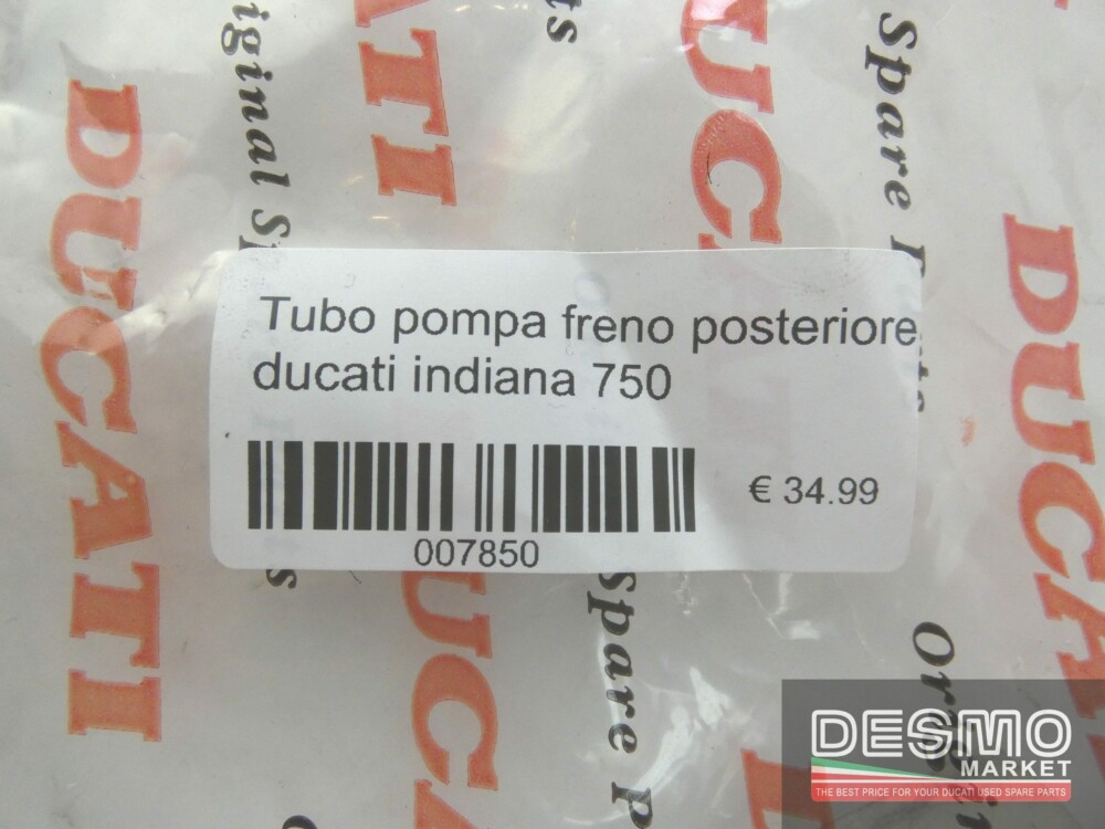 Tubo pompa freno posteriore ducati indiana 750