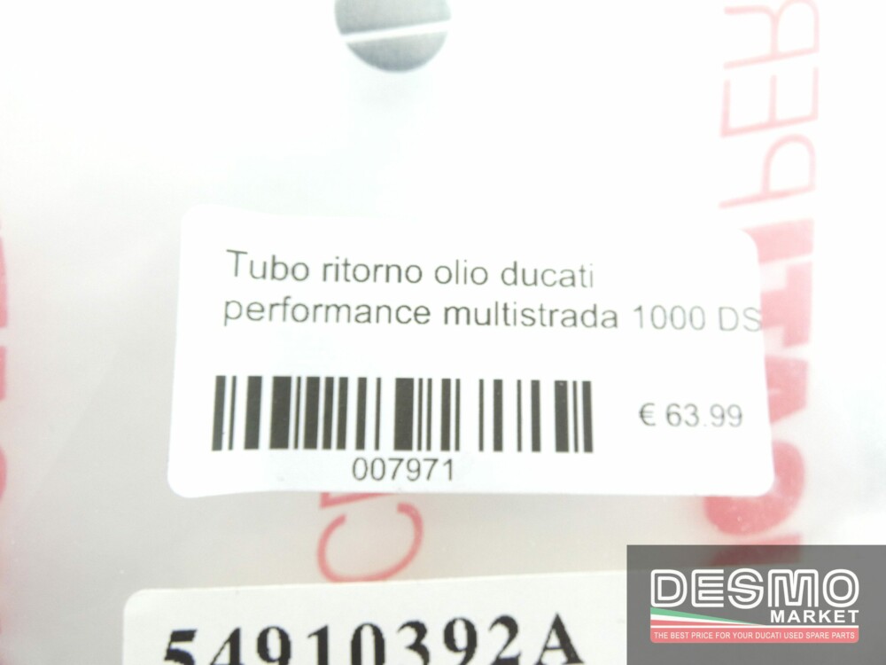 Tubo ritorno olio ducati performance multistrada 1000 DS