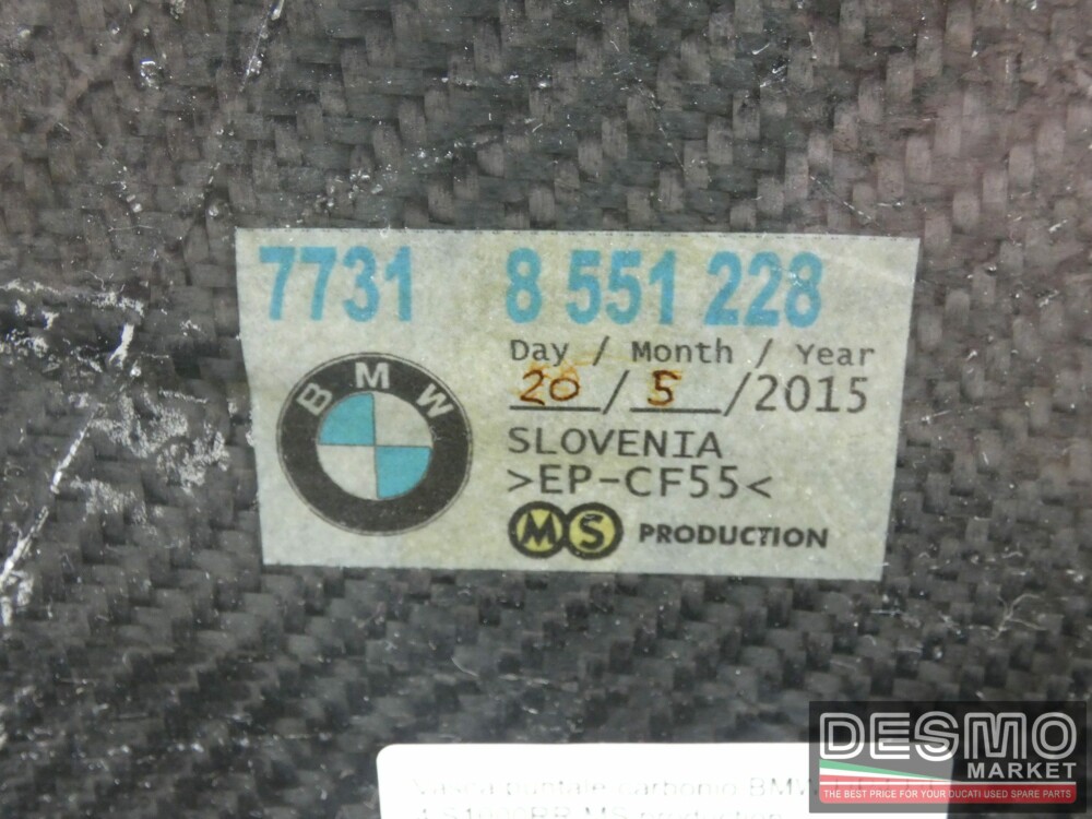 Vasca puntale carbonio BMW HP4 HP 4 S1000RR MS production