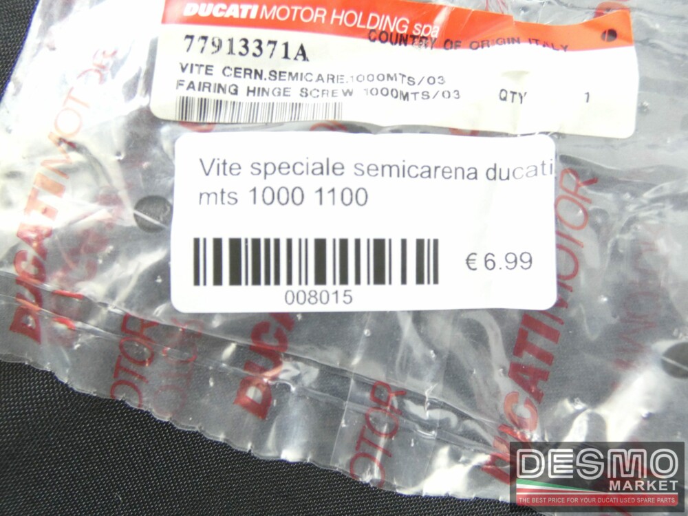 Vite speciale semicarena ducati mts 1000 1100