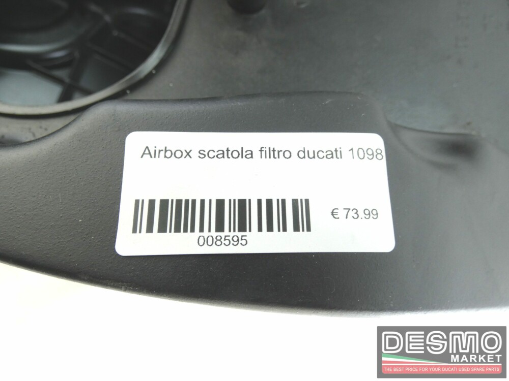 Airbox scatola filtro ducati 1098