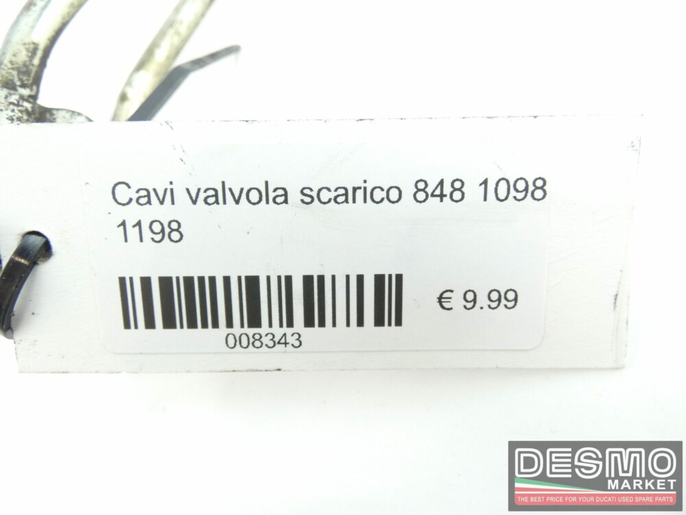 Cavi valvola scarico 848 1098 1198